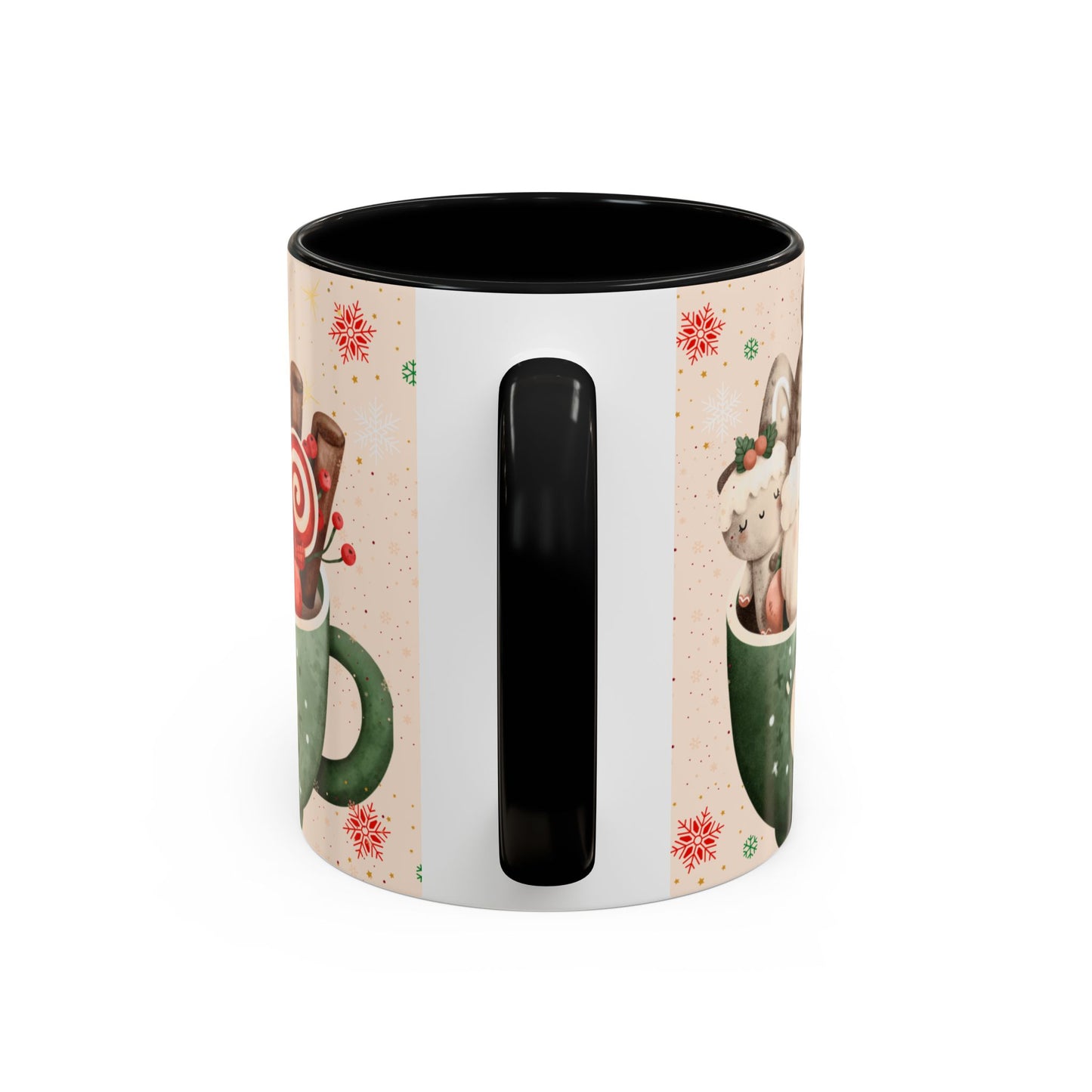 Festive Coffee Mug - Merry Christmas Design, Holiday Gift, Winter Decor, Christmas Mug, Cozy Beverage Cup