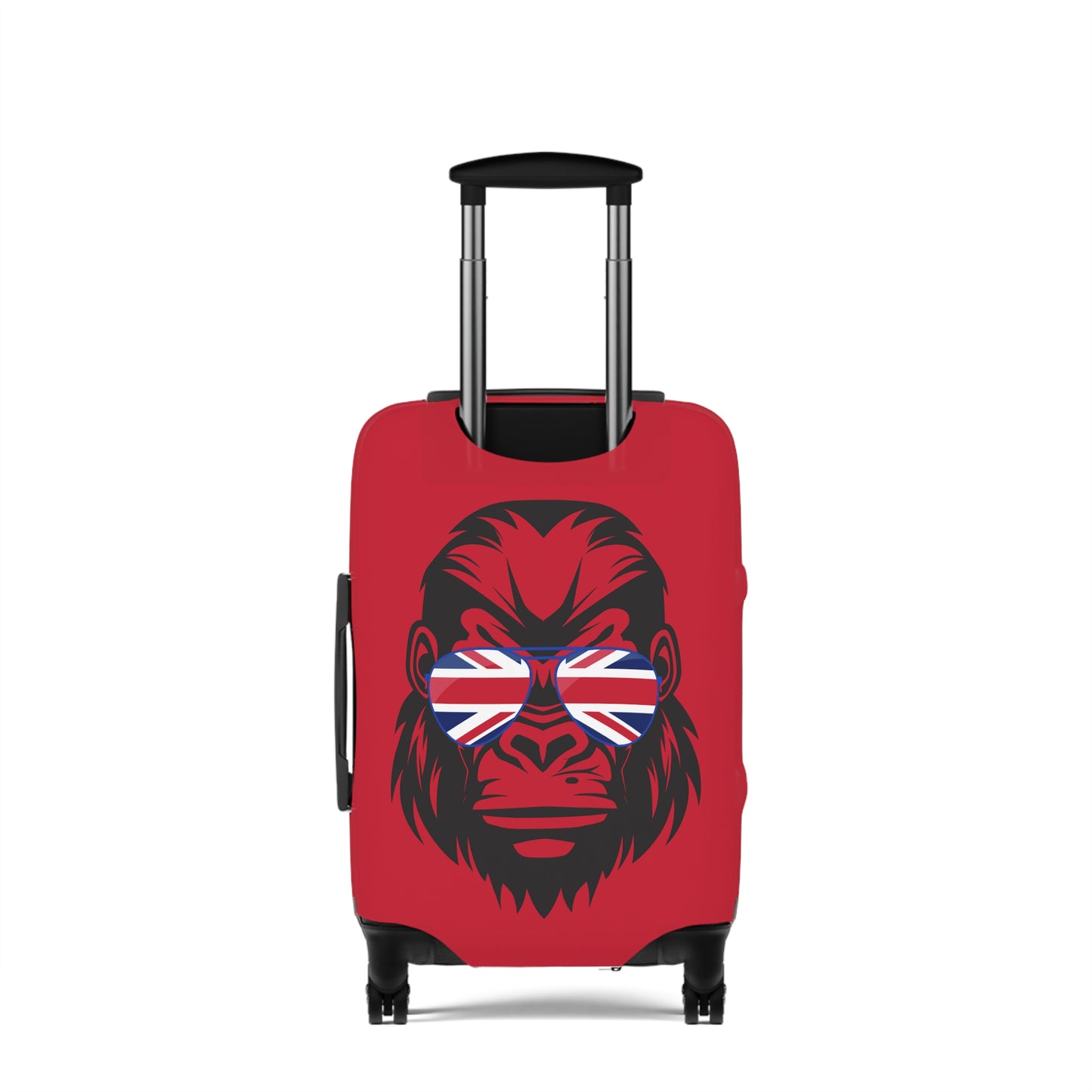 Gorilla Luggage Cover - Travel Accessory, Unique Suitcase Protector, Gift for Adventurers, Monkey Theme Travel Gear
