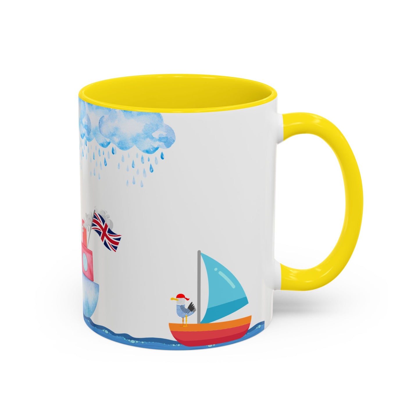 Charming Nautical Coffee Mug - Perfect Gift for Sailors, Coastal Lovers, Birthdays, Ocean Theme, Beach House Decor