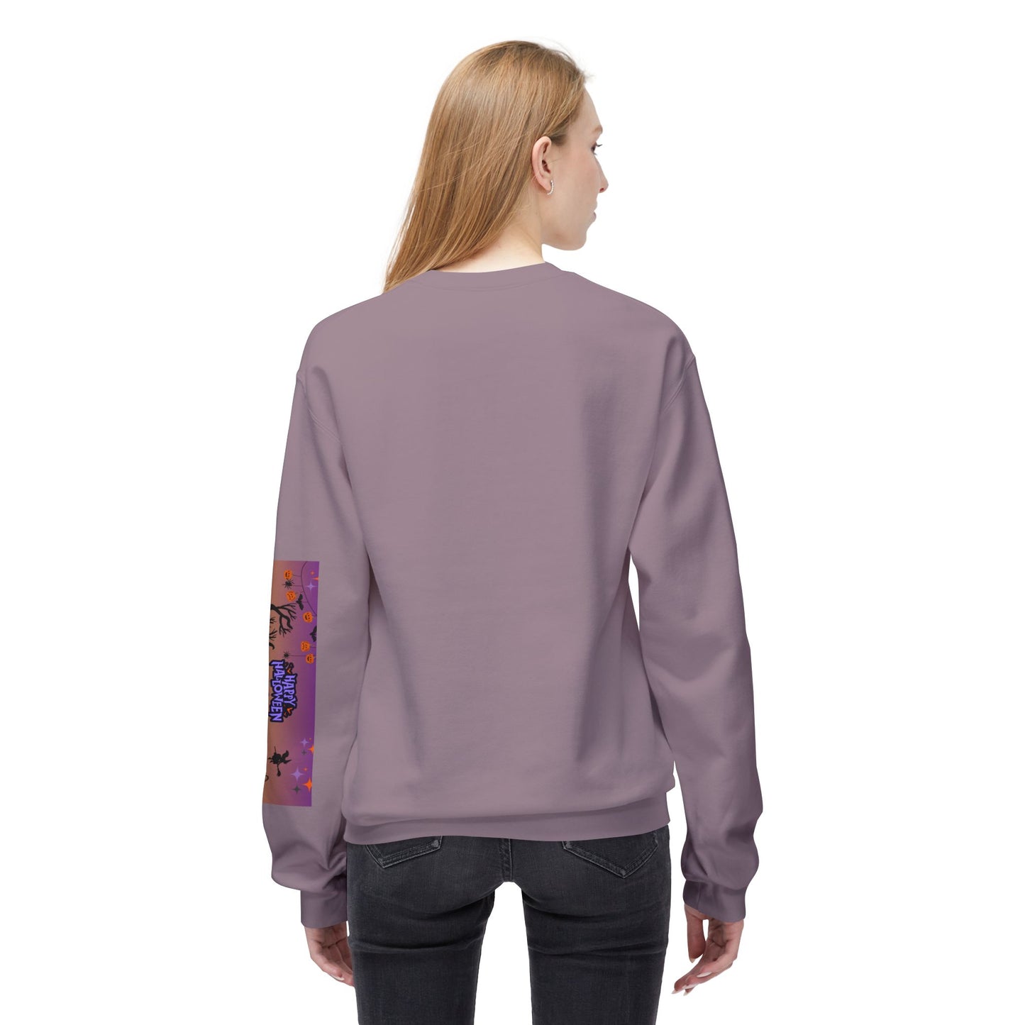 Halloween Crewneck Sweatshirt, Unisex Fleece Top, Funny Fall Apparel, Spooky Season Sweater, Cozy Halloween Outfit, Gift for Her/Him