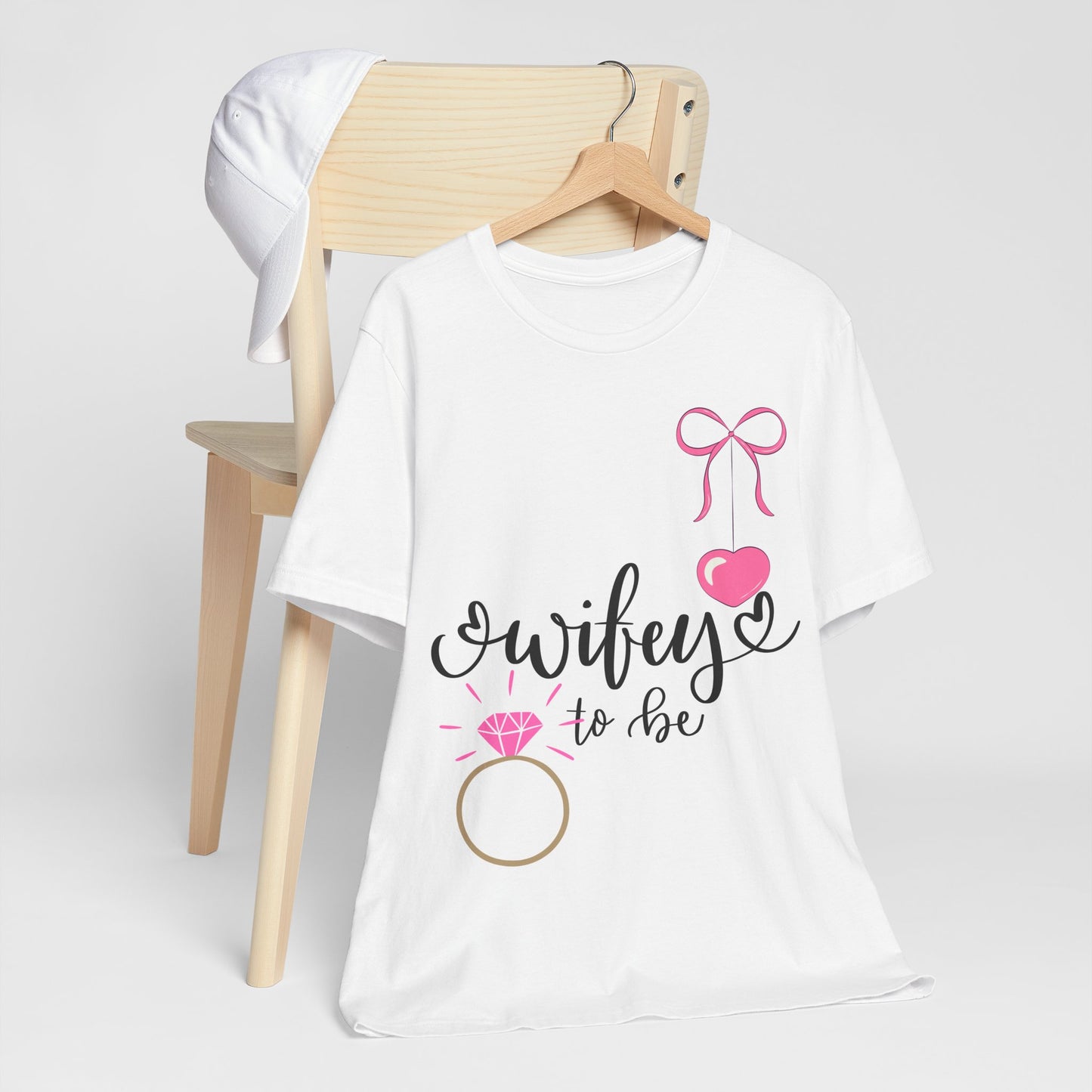 Bride-to-Be T-Shirt, Wifey to Be, Engagement Gift, Wedding Party Tee, Bachelorette Shirt, Bridal Shower Attire