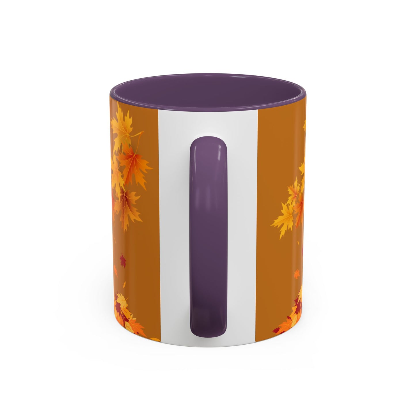 Autumn-Themed Coffee Mug, Cozy Fall Ceramic Mug, Colorful Harvest Cup, Seasonal Drinkware, Thanksgiving Gift