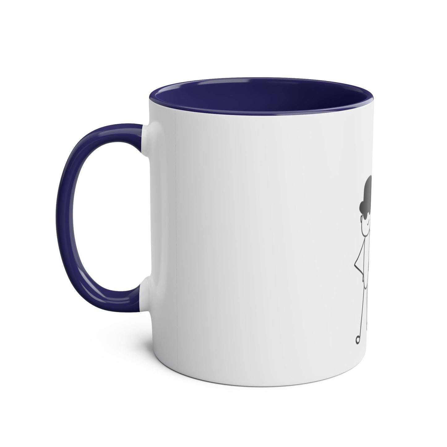 Motivational Two-Tone Coffee Mug, 11oz - Perfect for Daily Inspiration, Office Gift, Teacher Appreciation, Self-Care, Motivation