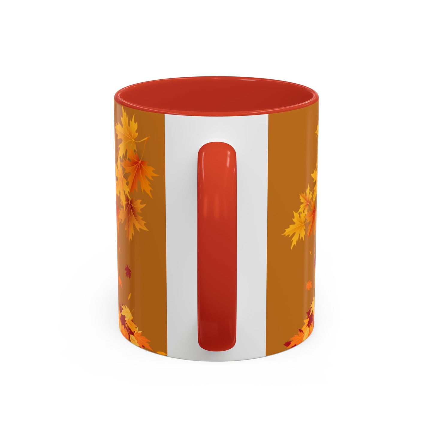 Autumn-Themed Coffee Mug, Cozy Fall Ceramic Mug, Colorful Harvest Cup, Seasonal Drinkware, Thanksgiving Gift