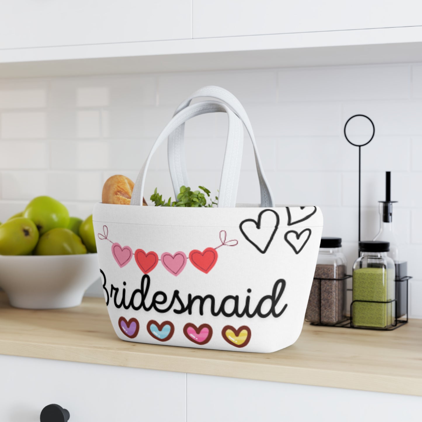 Bridesmaid Lunch Bag - Cute and Stylish Tote for Special Celebrations