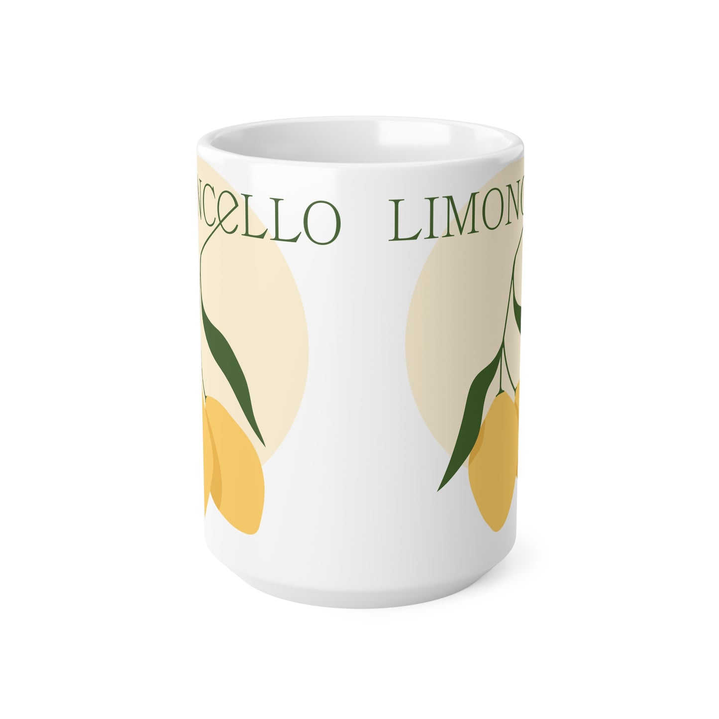 Limoncello Ceramic Coffee Mug - 11oz & 15oz