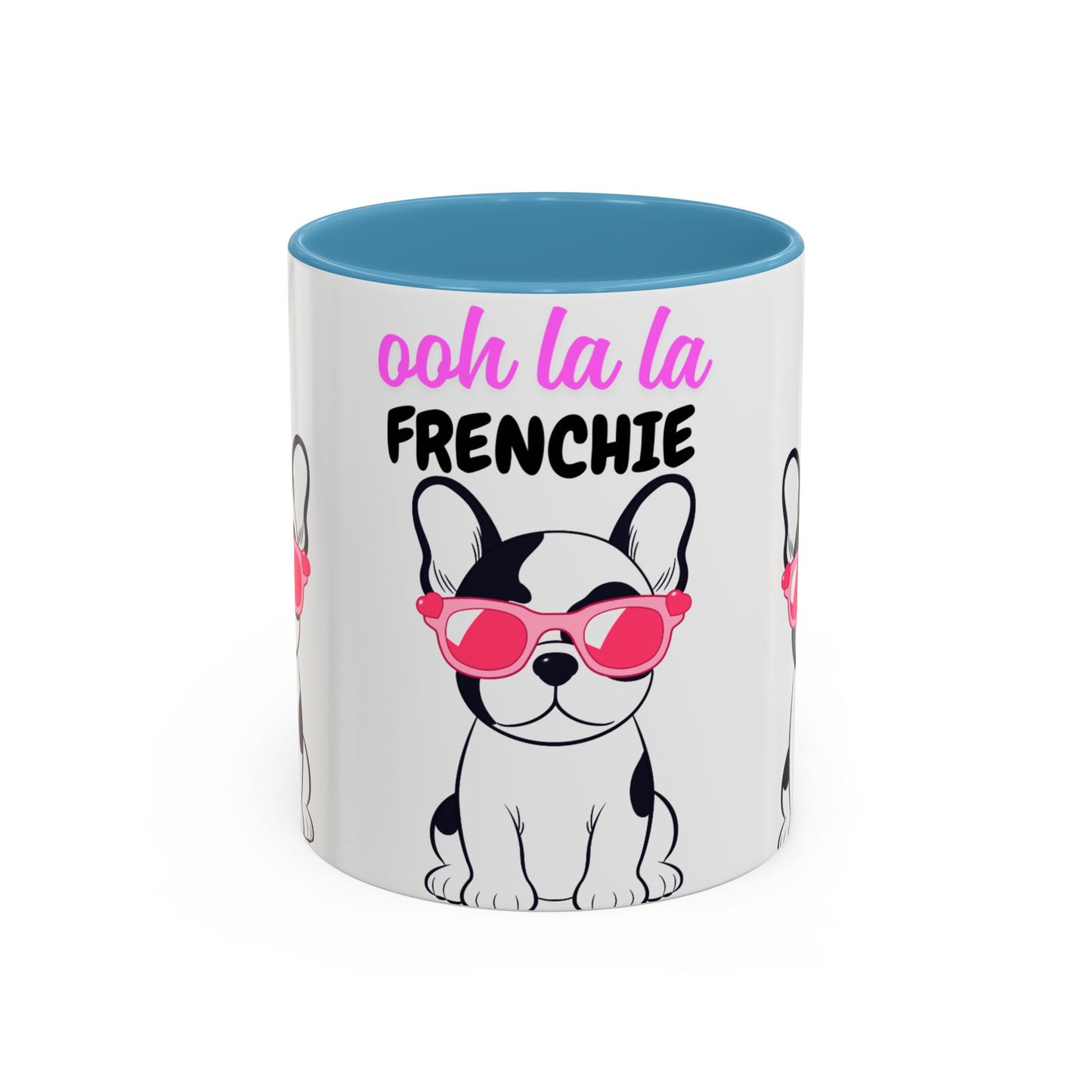 Cute French Bulldog Coffee Mug | Ooh La La Frenchie Cup, Pet Lover Gift, Dog Mom Mug, Animal Lover Present, Funny Coffee Cup