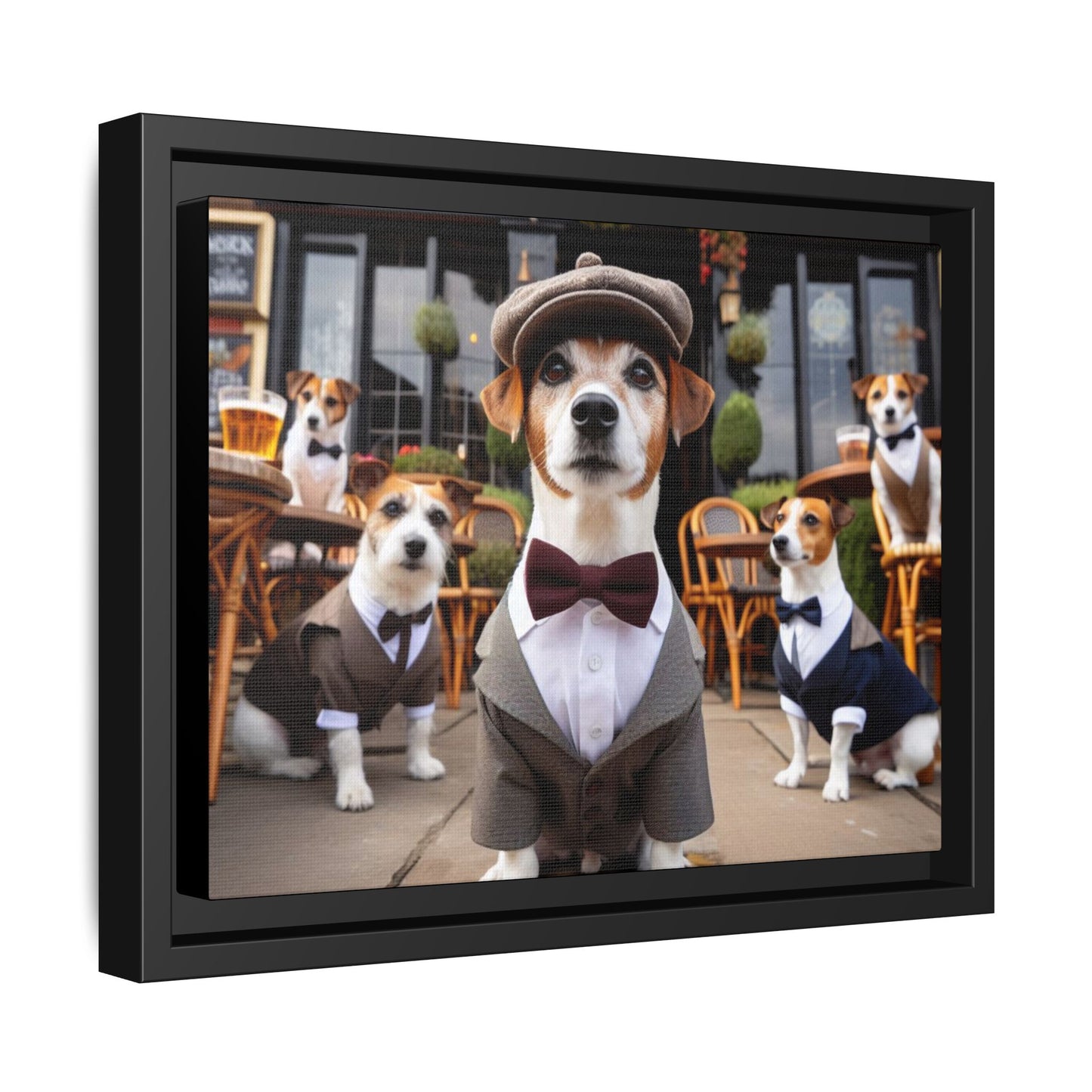 Matte Canvas, Framed (Multi-color)