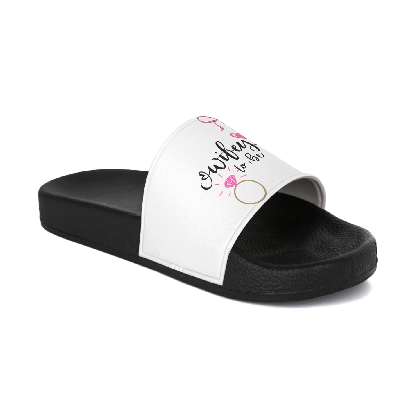 Bridal Slide Sandals, Bridal Shower Gift, Wedding Favors, Comfortable Footwear, Hen Party Accessories, Bride Slippers, Flip Flops