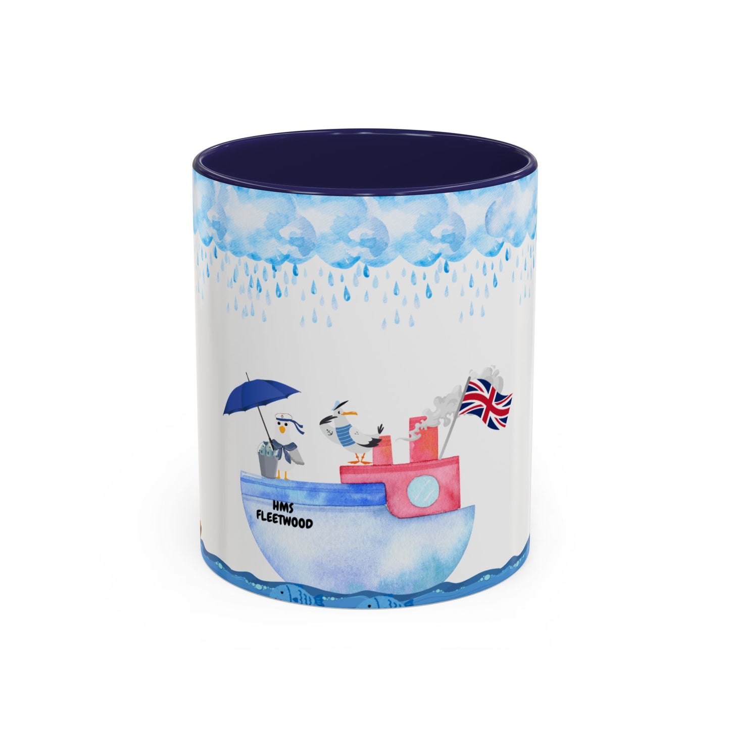 Charming Nautical Coffee Mug - Perfect Gift for Sailors, Coastal Lovers, Birthdays, Ocean Theme, Beach House Decor