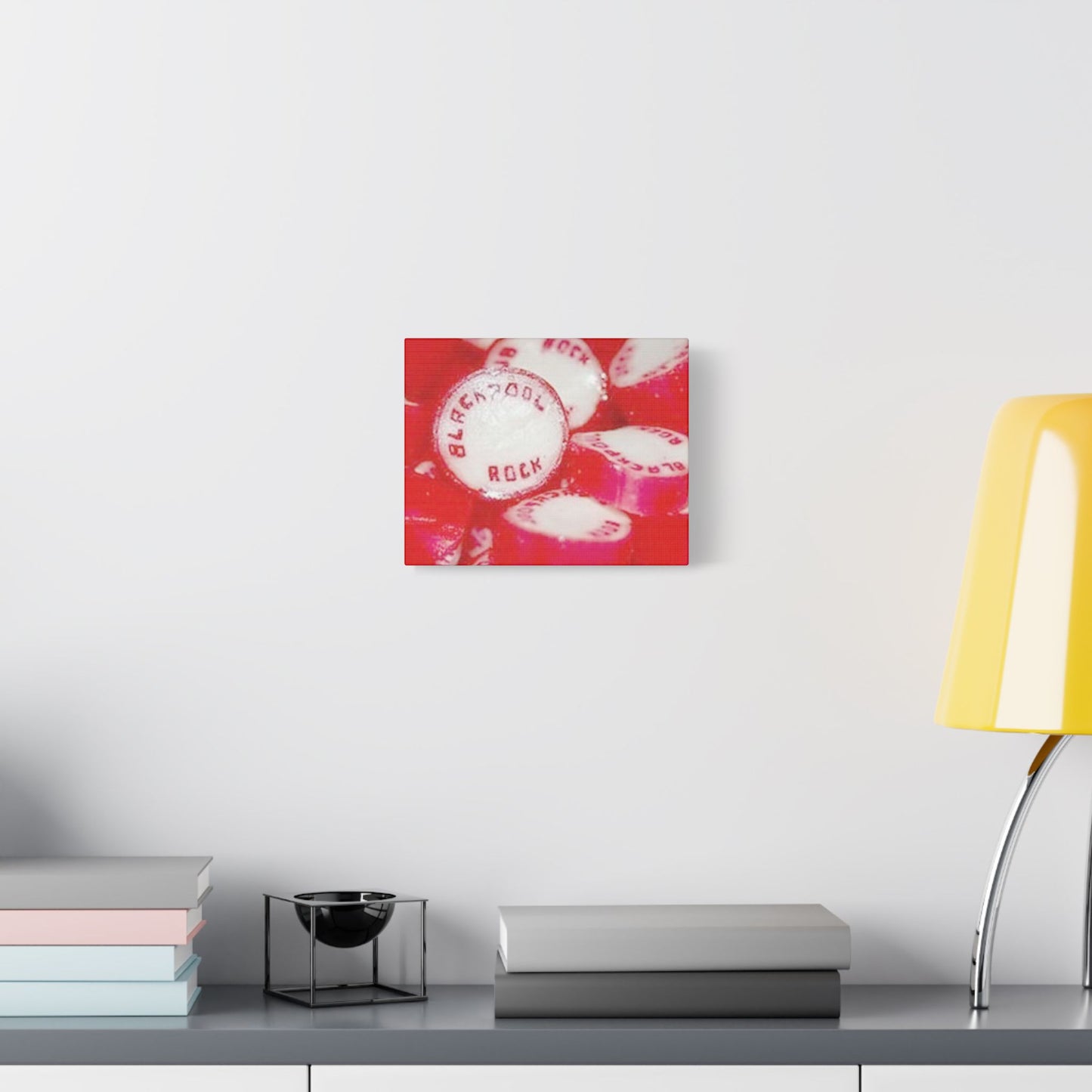 Bright and Playful Stretched Canvas Art, Beach House Decor, Fun Wall Art, Gift for Beach Lovers, Vibrant Home Decor