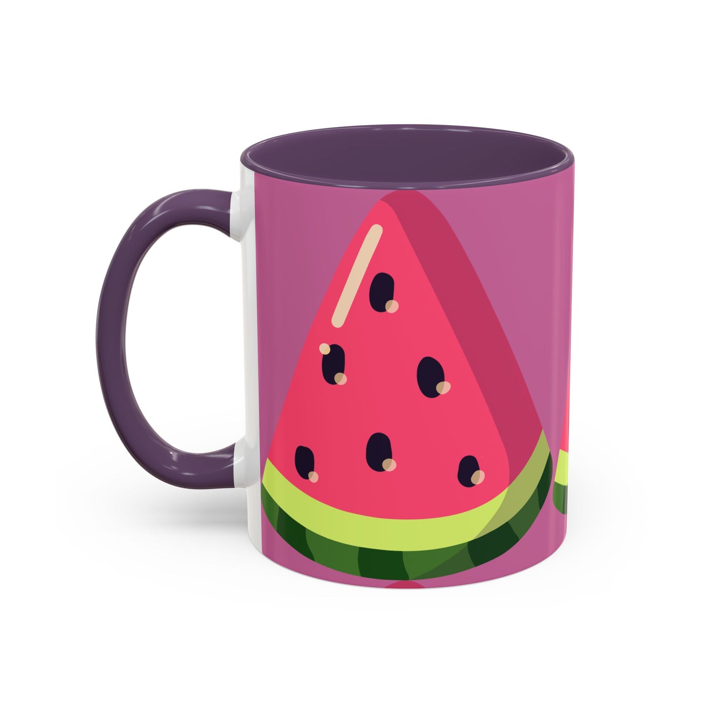Fun Watermelon Accent Coffee Mug - Perfect for Summer & Tropical Vibes