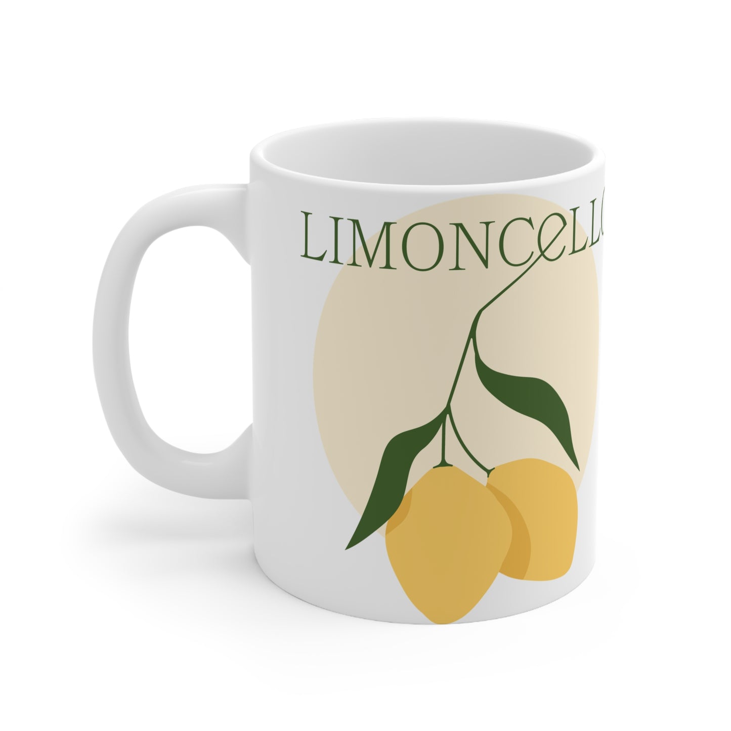 Limoncello Ceramic Coffee Mug - 11oz & 15oz