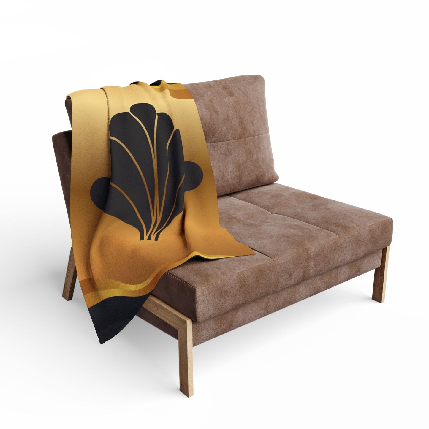 Elegant Arctic Fleece Blanket - Cozy Throw, Modern Decor, Luxury Gift, Home Comfort, Stylish Sofa Accent
