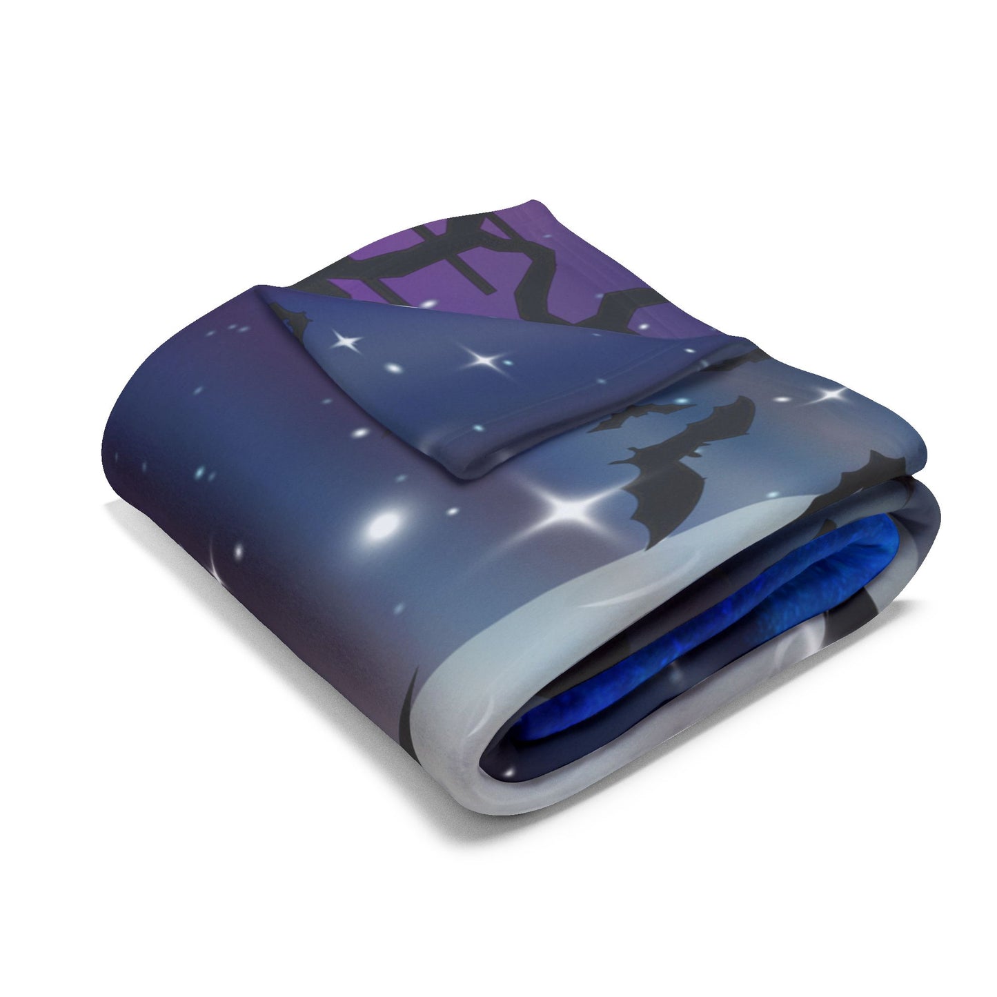 Mystical Halloween Fleece Blanket, Cozy Throw for Spooky Nights, Perfect for Fall, Witch Decor, Gifting for Halloween