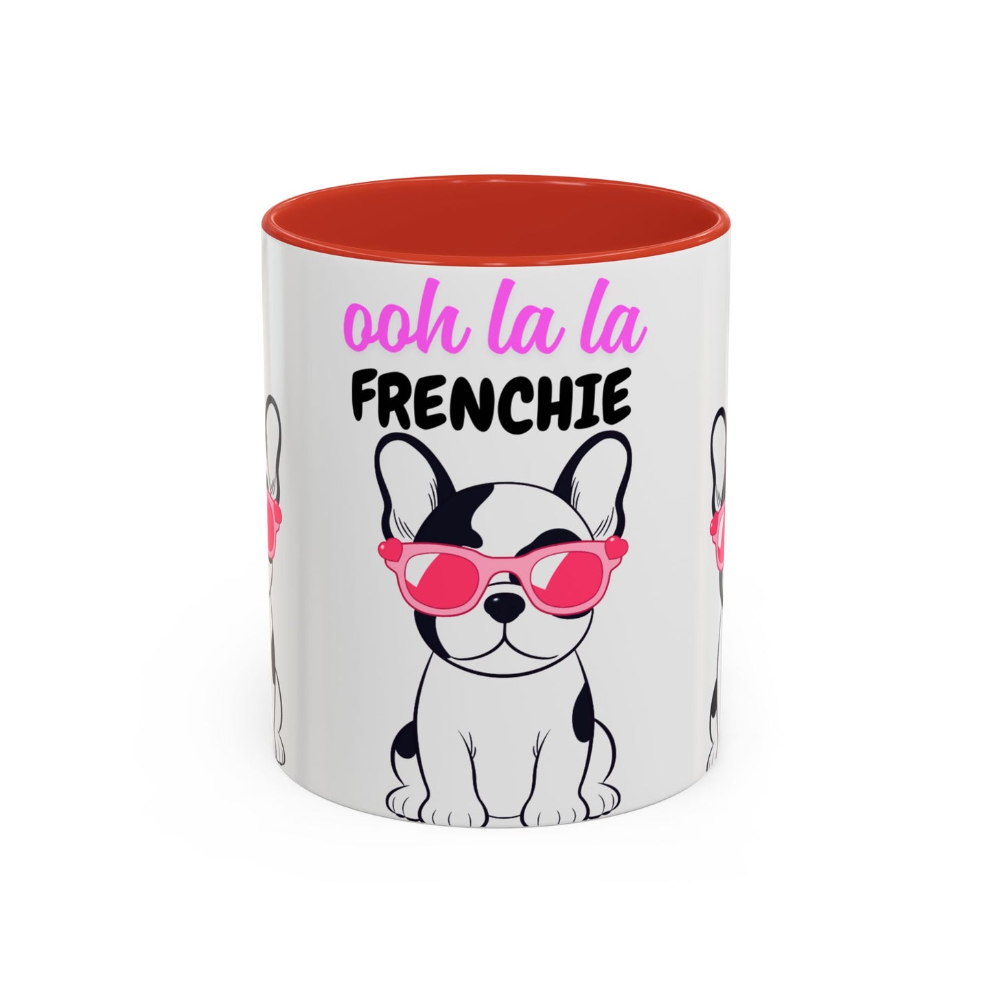 Cute French Bulldog Coffee Mug | Ooh La La Frenchie Cup, Pet Lover Gift, Dog Mom Mug, Animal Lover Present, Funny Coffee Cup
