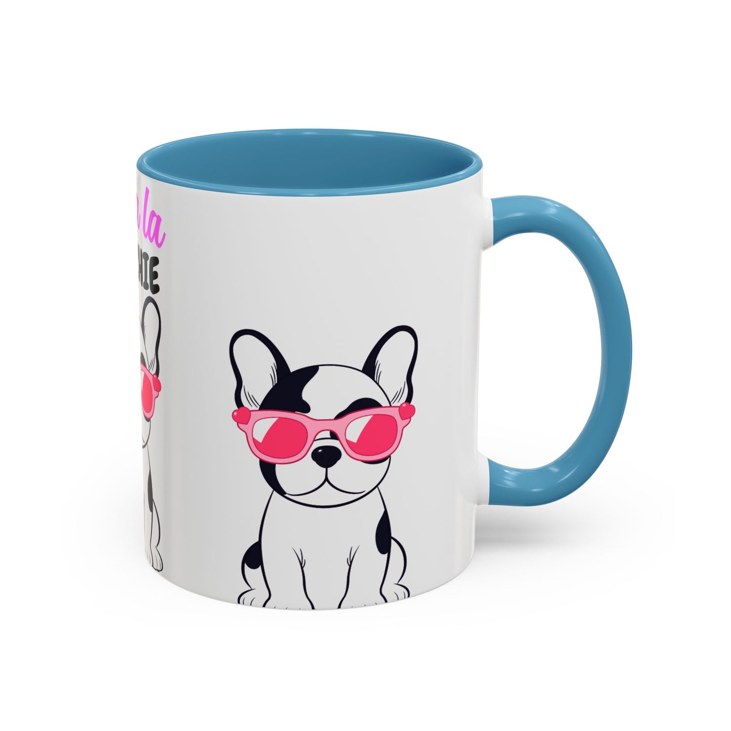 Cute French Bulldog Coffee Mug | Ooh La La Frenchie Cup, Pet Lover Gift, Dog Mom Mug, Animal Lover Present, Funny Coffee Cup