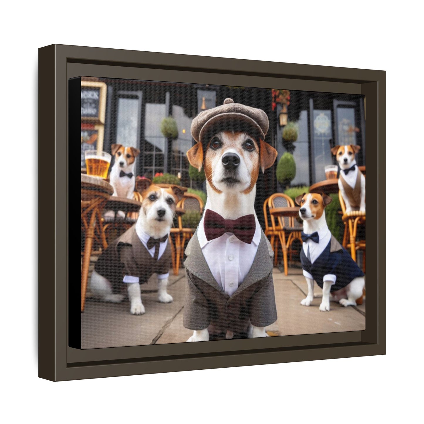 Matte Canvas, Framed (Multi-color)