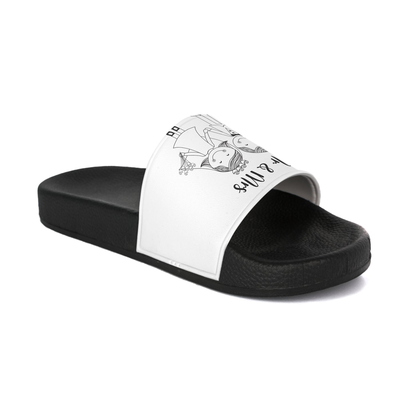 Mr & Mrs Wedding Slide Sandals | Personalized Bride & Groom Slip-Ons | Perfect Gift for Newlyweds