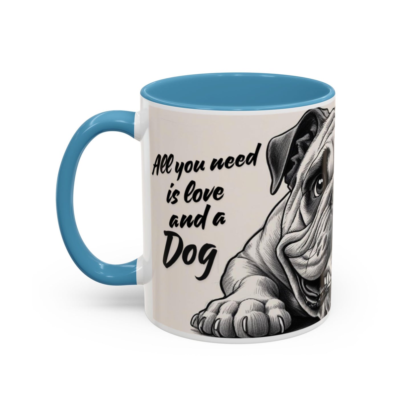 Cute Bulldog Coffee Mug - Accent Your Morning with Adorable Pet Art