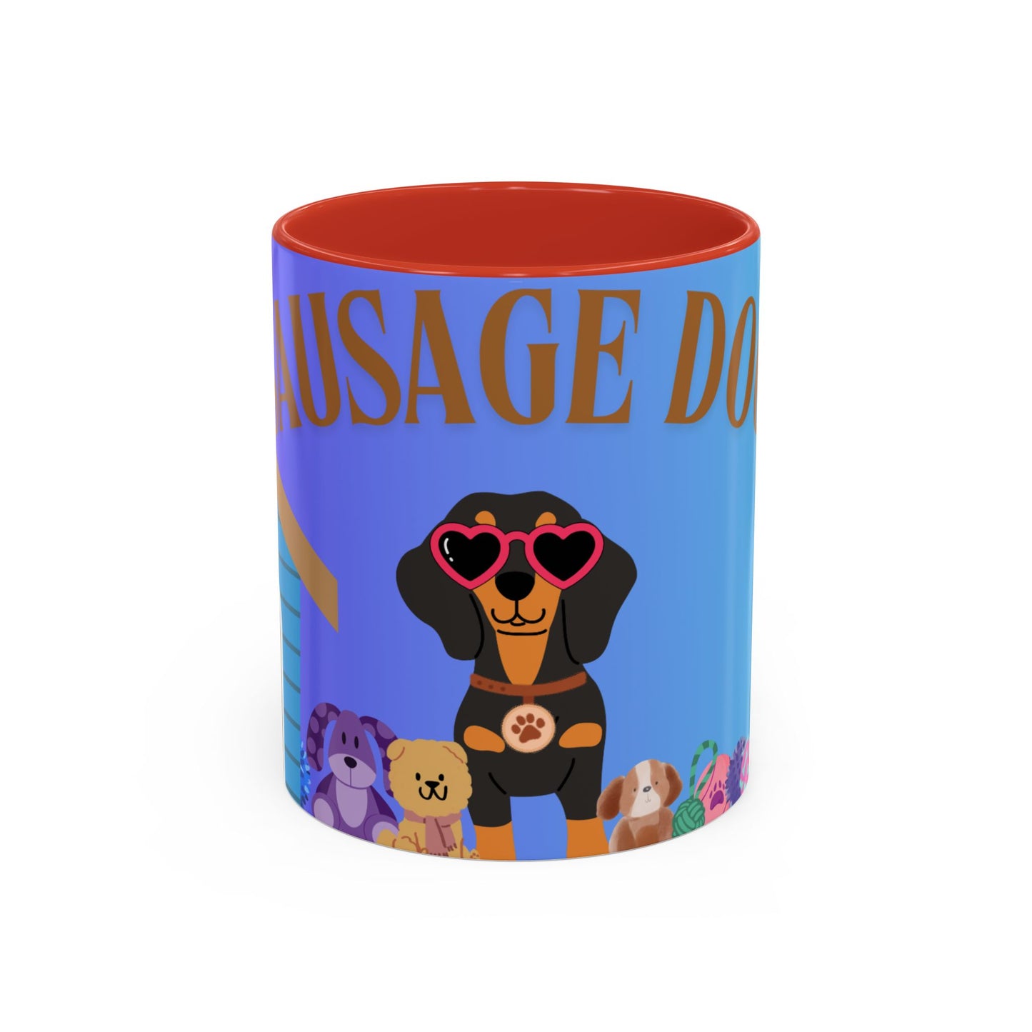 Whimsical Dog-Themed Coffee Mug, Cute Dog Mug, Gifts for Dog Lovers, Pet Owner Mug, Fun Canine Mug, Sausage Dog Coffee Cup
