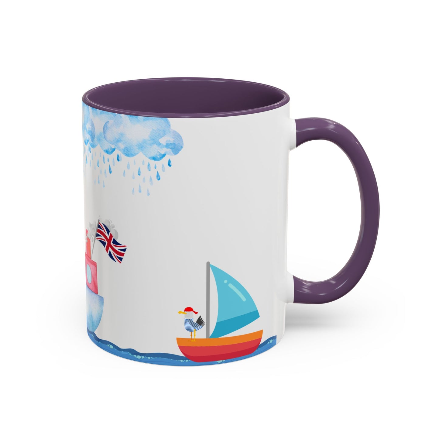 Charming Nautical Coffee Mug - Perfect Gift for Sailors, Coastal Lovers, Birthdays, Ocean Theme, Beach House Decor