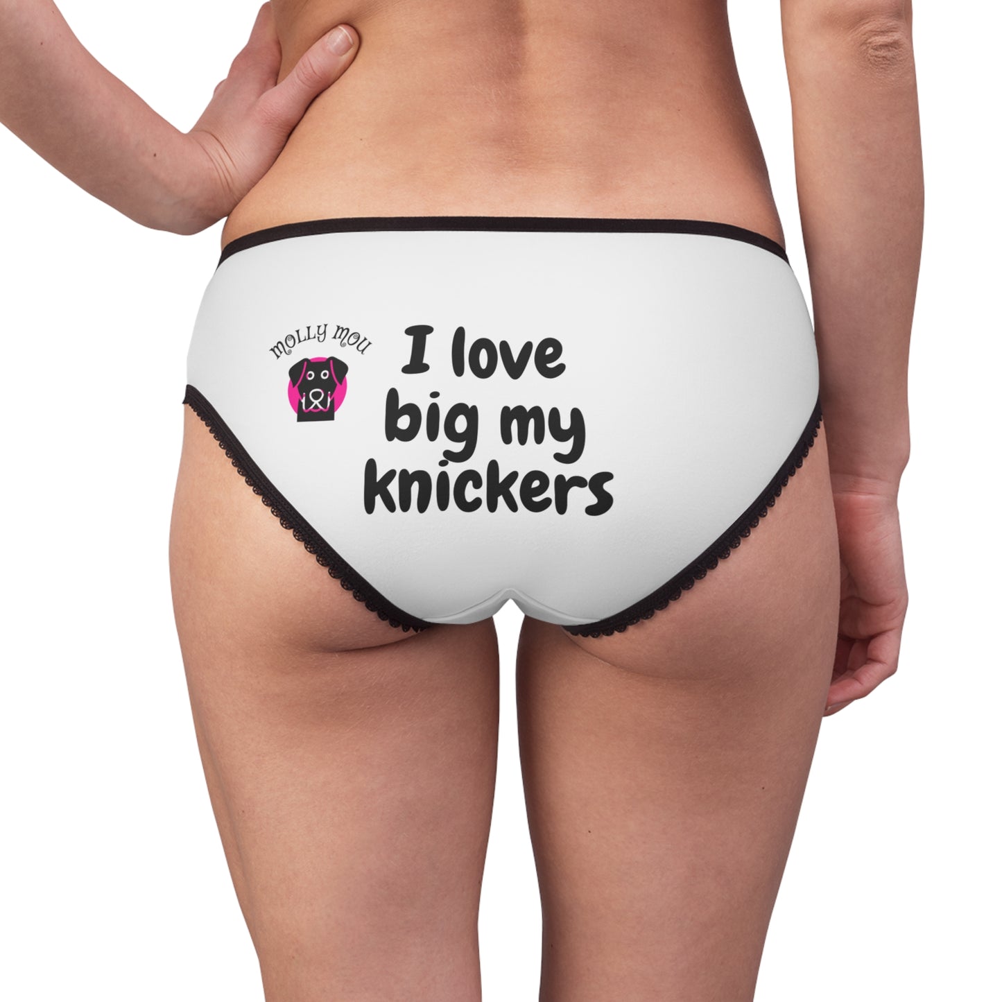 Playful Women's Briefs with Fun Sayings | Cute Lingerie, Gifts for Her, Cheeky Underwear, Birthday Gift, Everyday Comfort