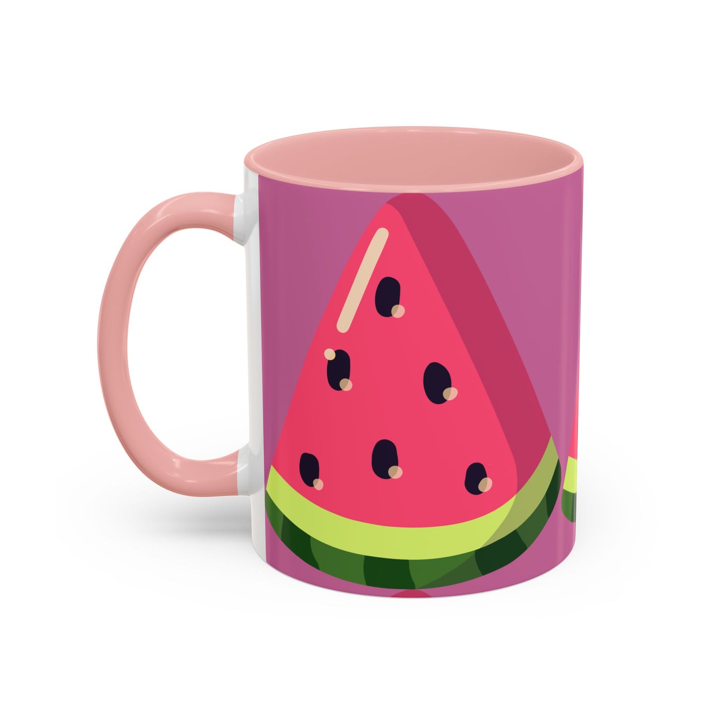 Fun Watermelon Accent Coffee Mug - Perfect for Summer & Tropical Vibes