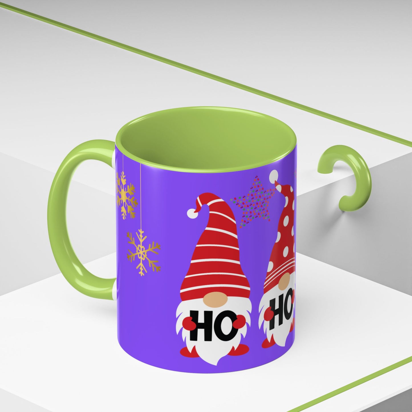 Festive Gnome Coffee Mug - Holiday Gift, Cute Ceramic Mug, Seasonal Beverage, Christmas Decor, Gnome Lovers Gift