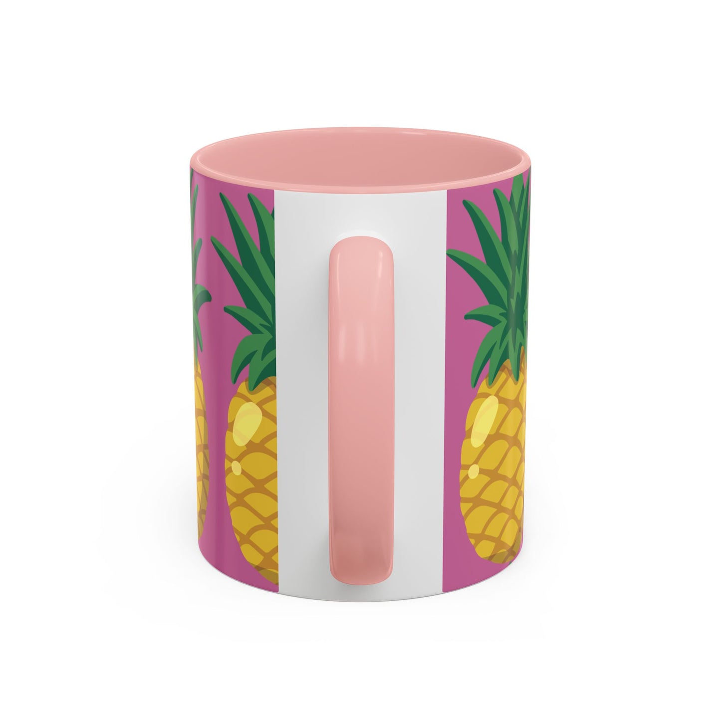Tropical Pineapple Coffee Mug - Vibrant 11oz & 15oz Accent Cup for Summer Vibes