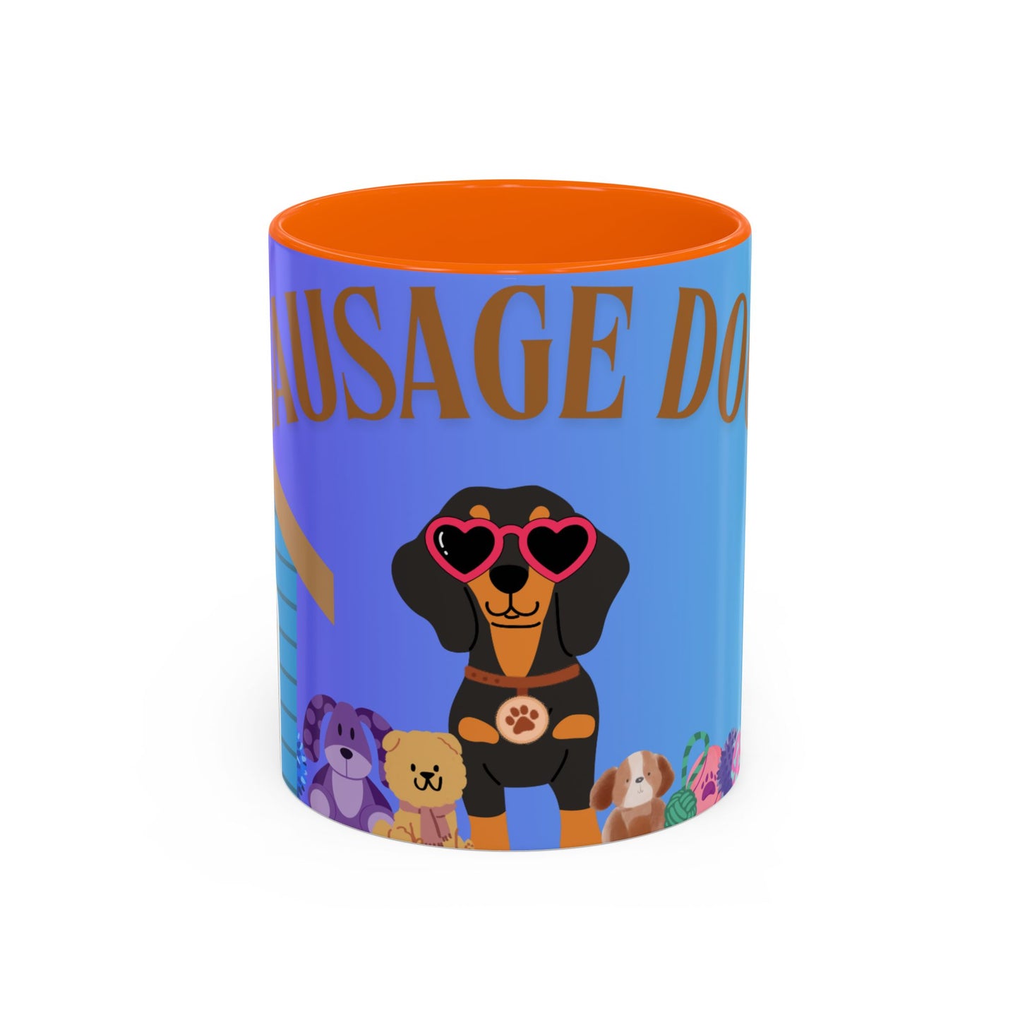 Whimsical Dog-Themed Coffee Mug, Cute Dog Mug, Gifts for Dog Lovers, Pet Owner Mug, Fun Canine Mug, Sausage Dog Coffee Cup