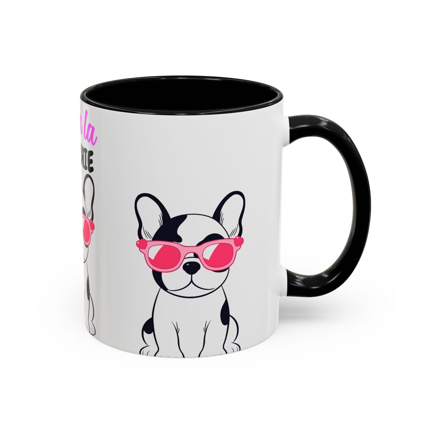 Cute French Bulldog Coffee Mug | Ooh La La Frenchie Cup, Pet Lover Gift, Dog Mom Mug, Animal Lover Present, Funny Coffee Cup