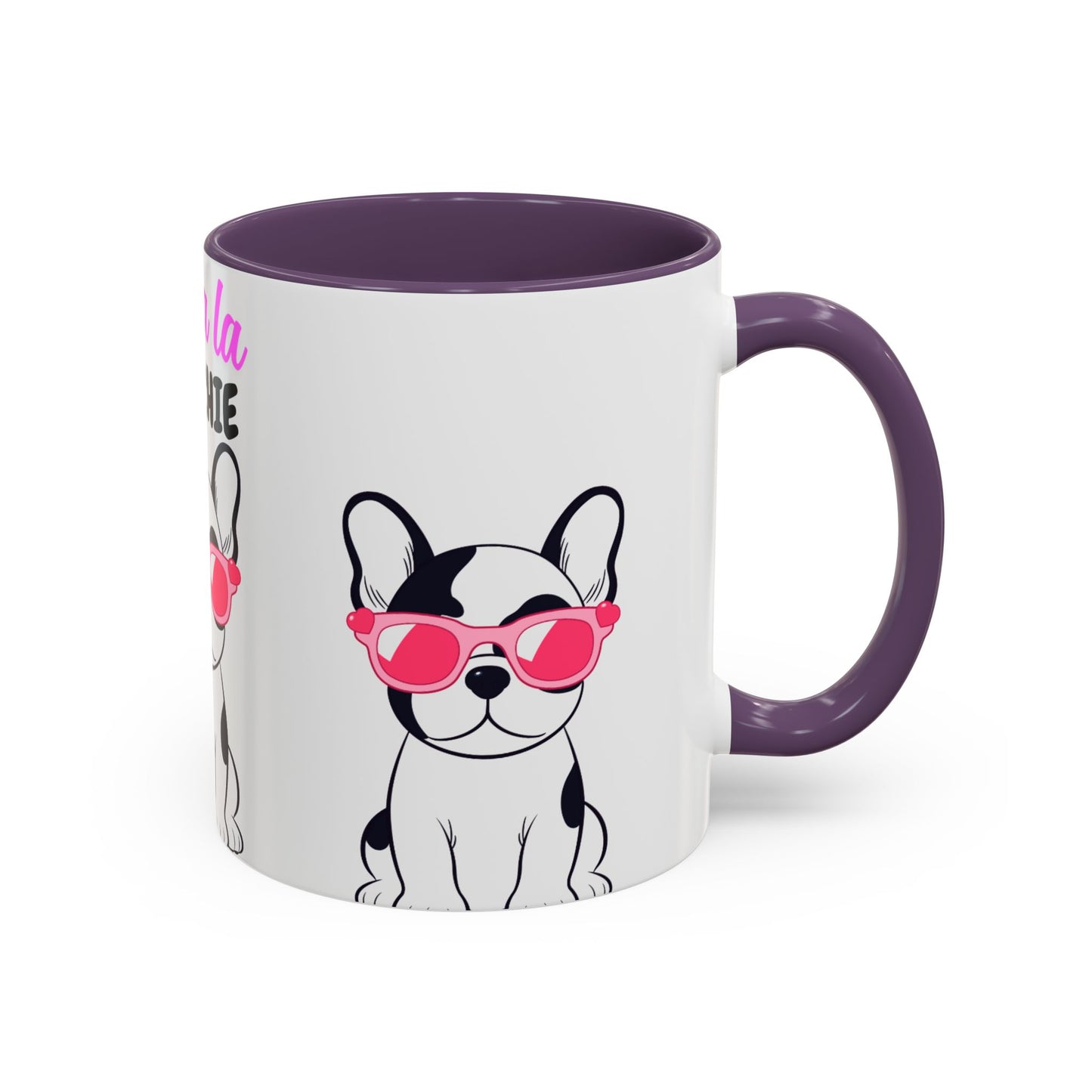 Cute French Bulldog Coffee Mug | Ooh La La Frenchie Cup, Pet Lover Gift, Dog Mom Mug, Animal Lover Present, Funny Coffee Cup