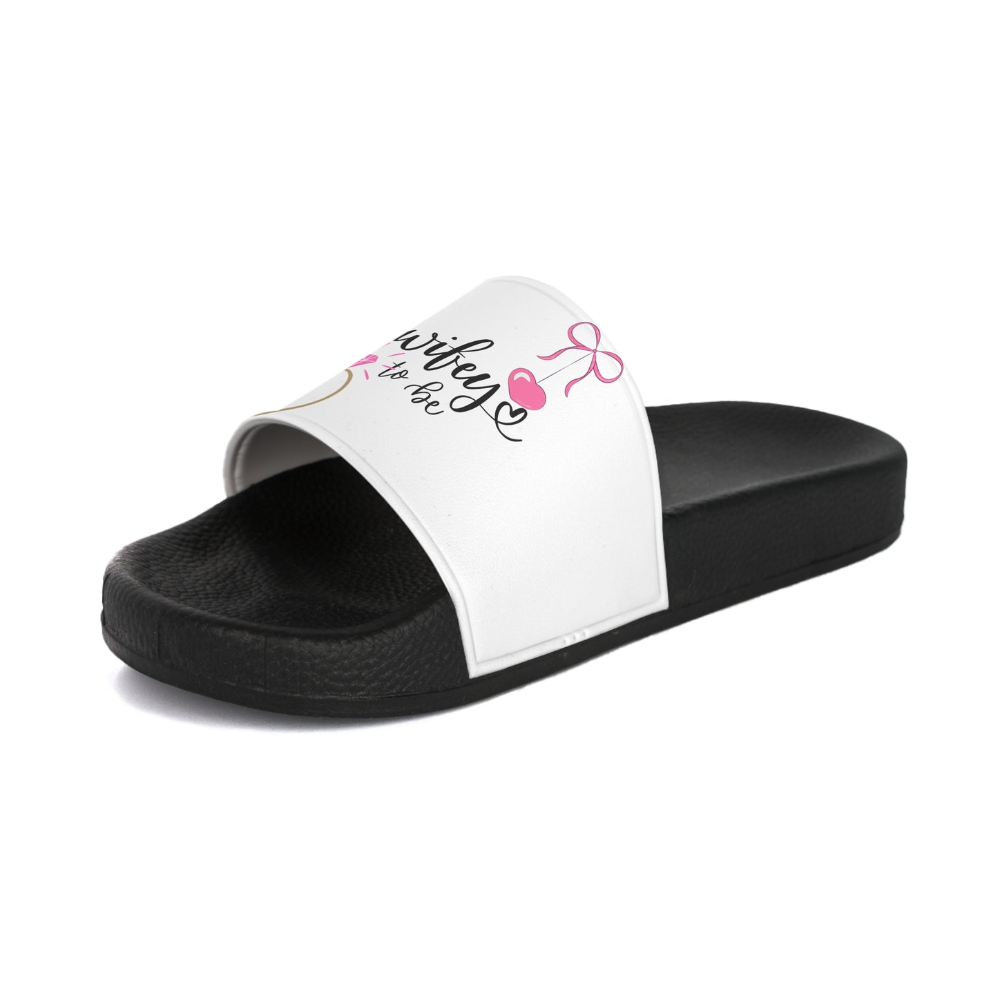 Bridal Slide Sandals, Bridal Shower Gift, Wedding Favors, Comfortable Footwear, Hen Party Accessories, Bride Slippers, Flip Flops
