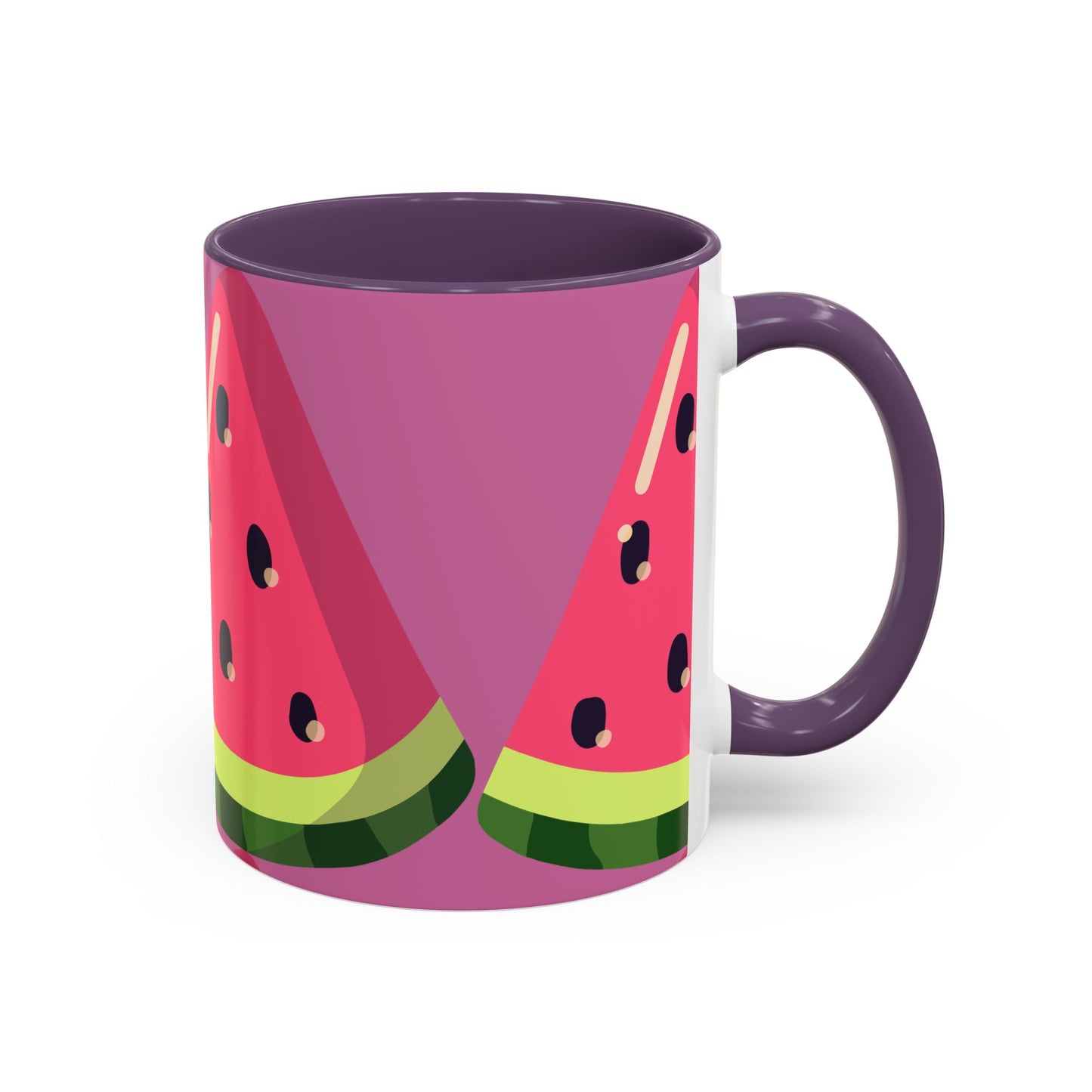 Fun Watermelon Accent Coffee Mug - Perfect for Summer & Tropical Vibes