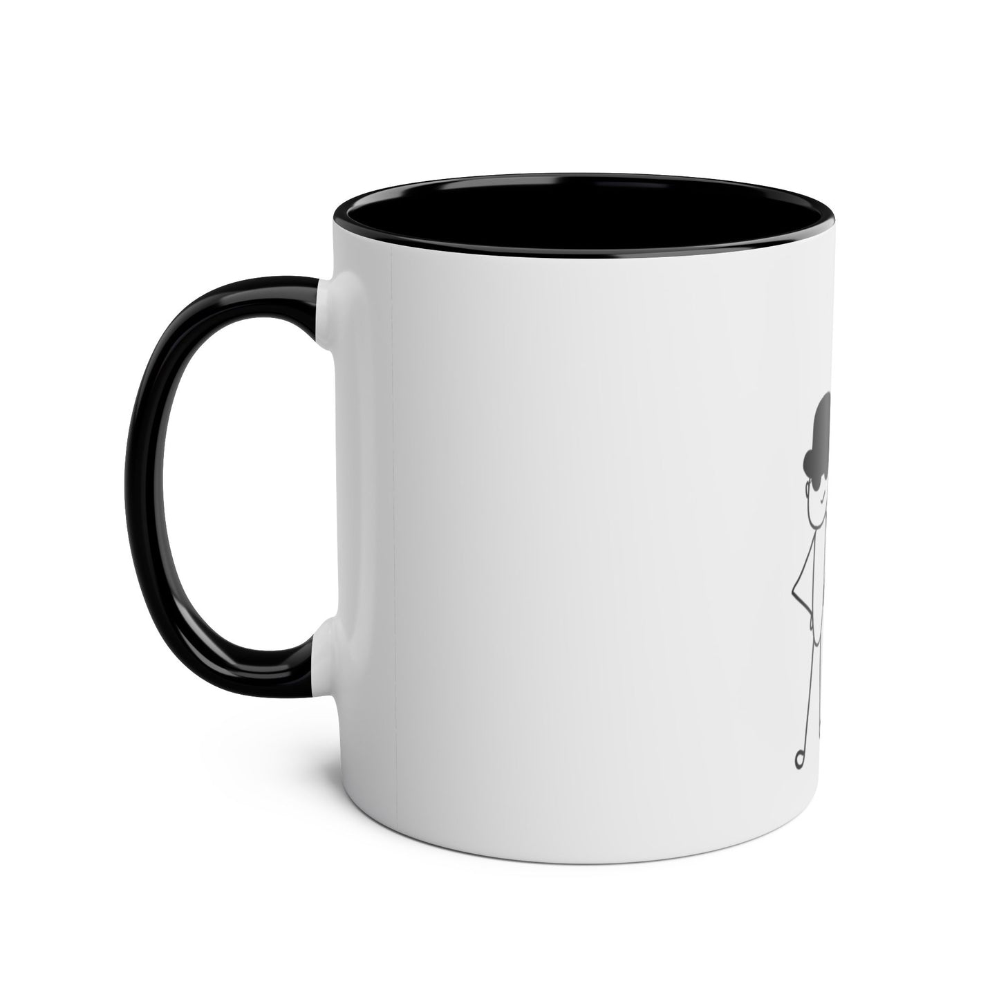 Motivational Two-Tone Coffee Mug, 11oz - Perfect for Daily Inspiration, Office Gift, Teacher Appreciation, Self-Care, Motivation