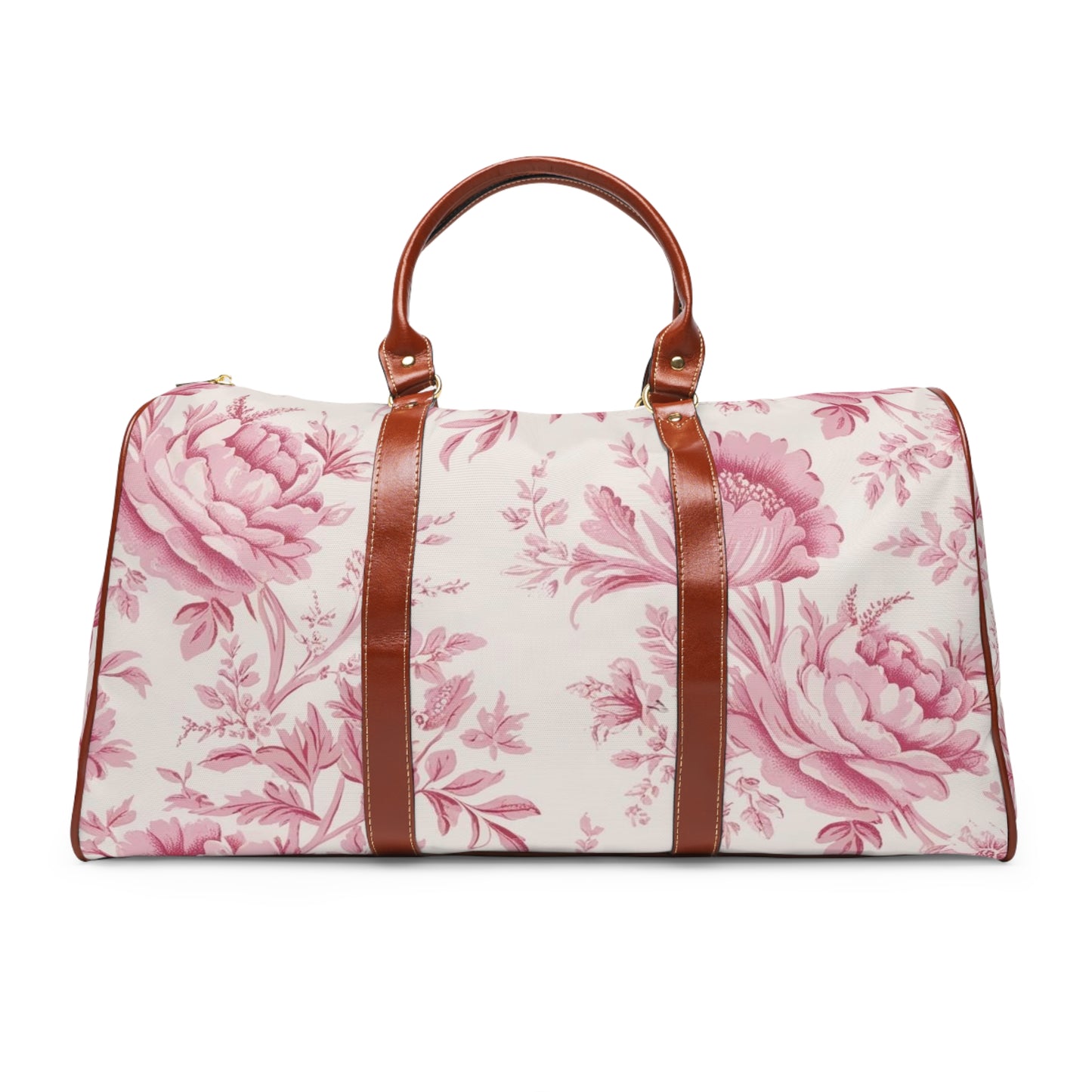 Waterproof Floral Travel Bag - Stylish & Functional Luggage for Weekend Getaways