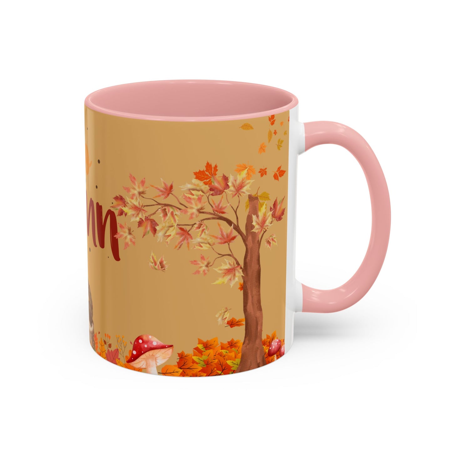 Autumn-Themed Coffee Mug, Seasonal Gift, Fall Decor, Cute Hedgehog Cup, Hello Autumn Mug, Perfect for Cozy Mornings