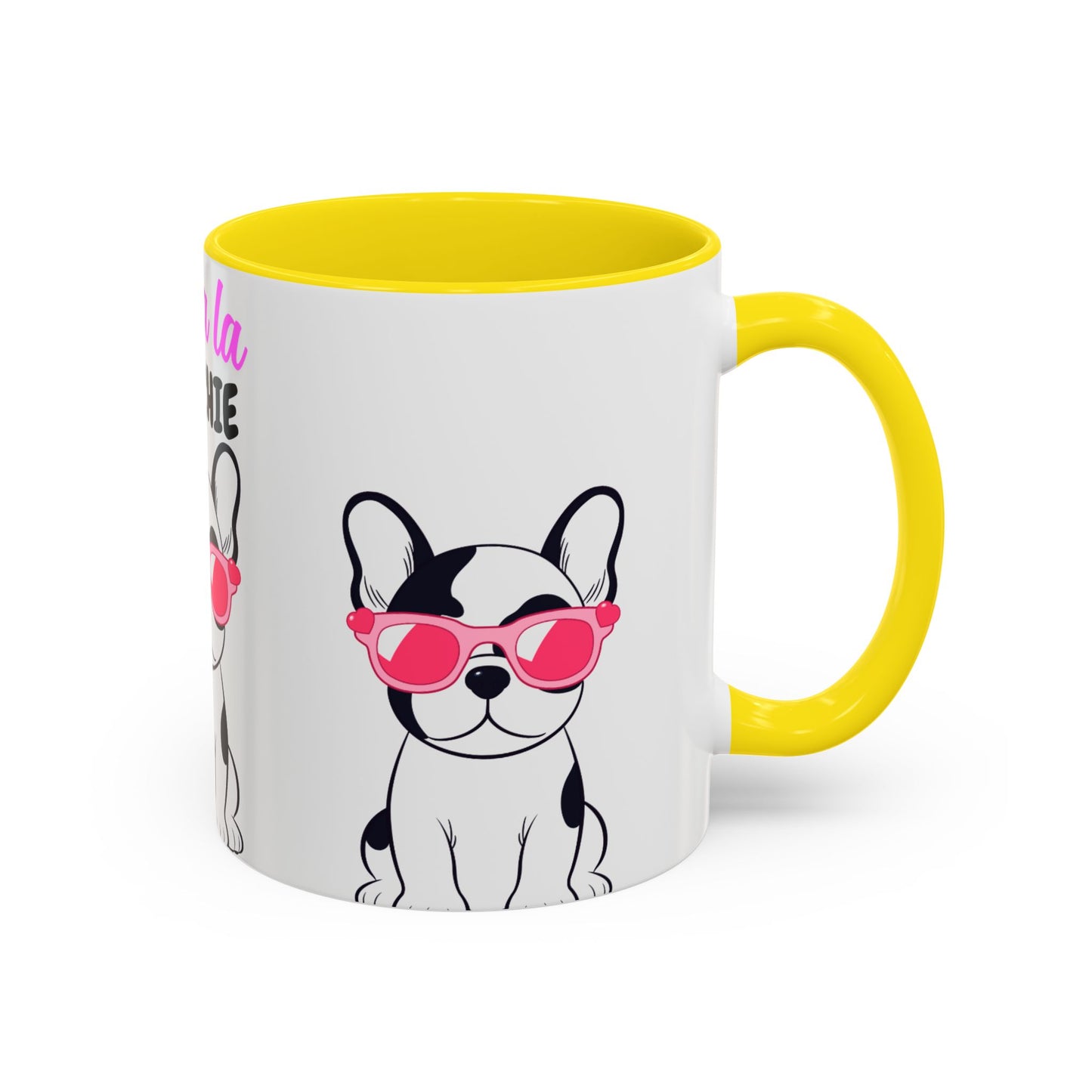 Cute French Bulldog Coffee Mug | Ooh La La Frenchie Cup, Pet Lover Gift, Dog Mom Mug, Animal Lover Present, Funny Coffee Cup
