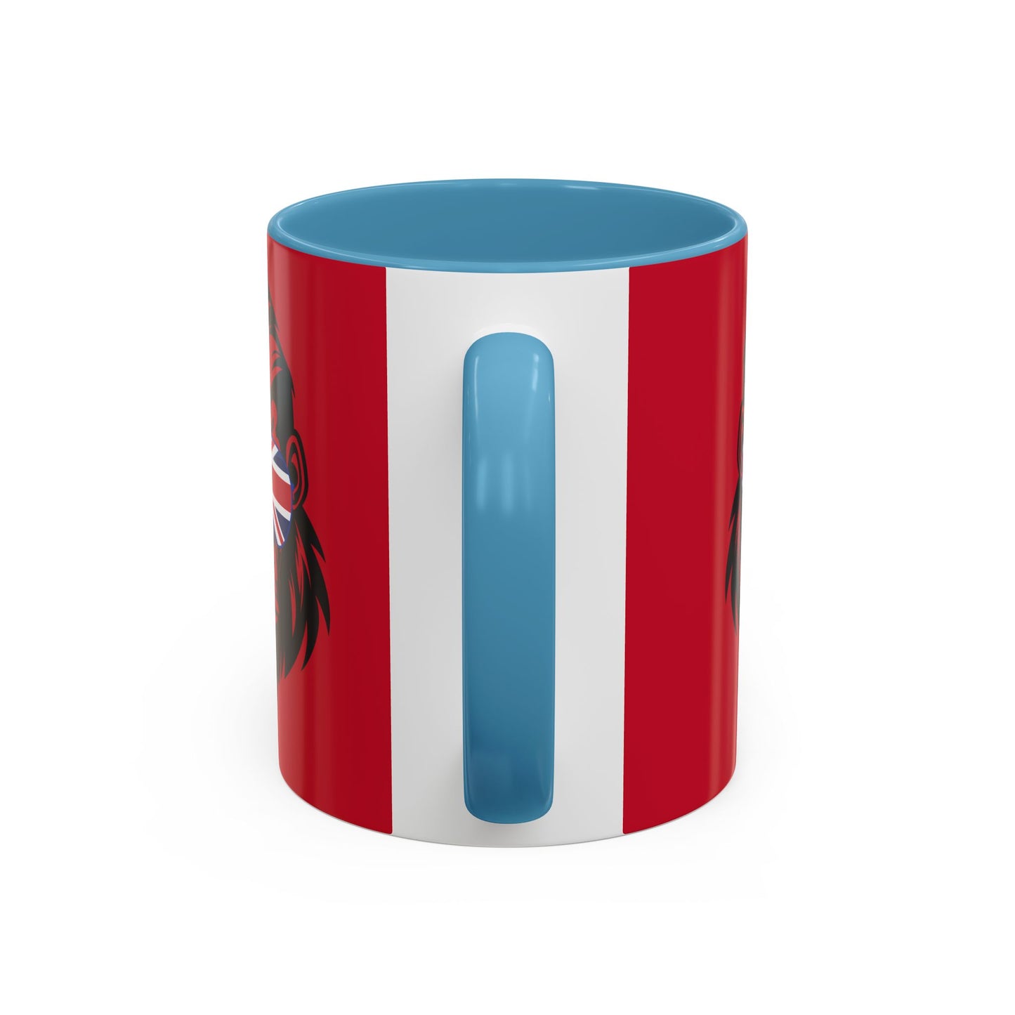 British Gorilla Accent Coffee Mug - Bold Coffee Cup for Animal Lovers, Unique Gift, Fun Kitchen Decor, Perfect for Birthdays, Holidays