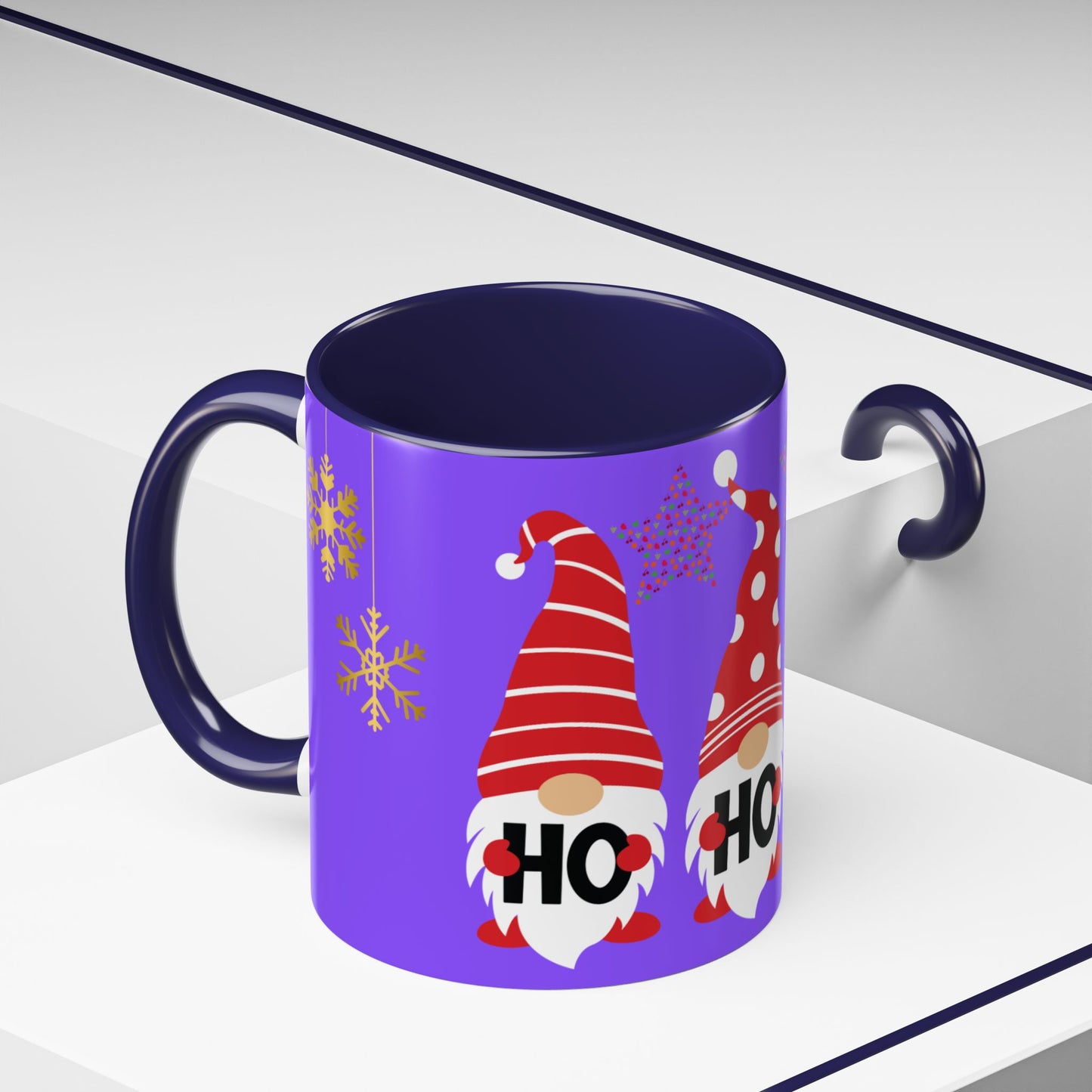 Festive Gnome Coffee Mug - Holiday Gift, Cute Ceramic Mug, Seasonal Beverage, Christmas Decor, Gnome Lovers Gift
