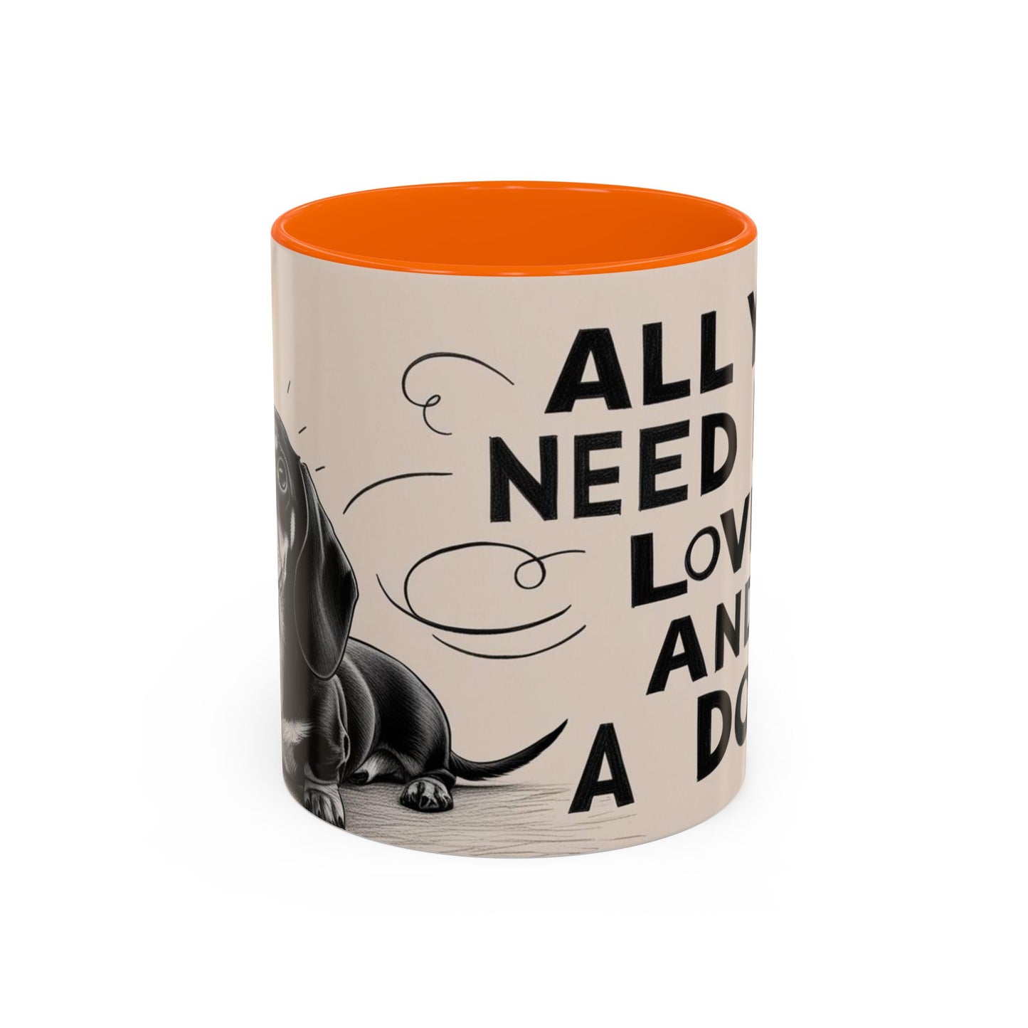All You Need is Love and a Dog Coffee Mug - Cute Pet Lover Mug