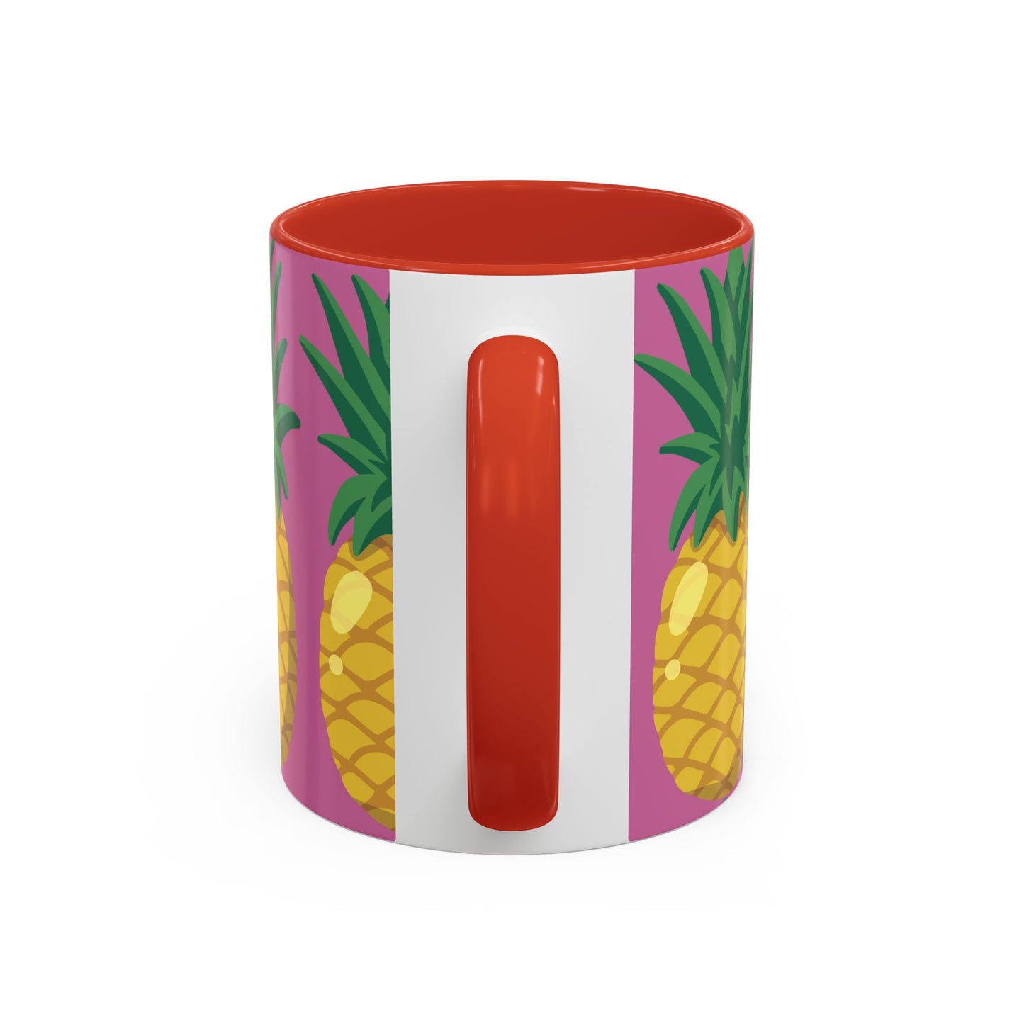 Tropical Pineapple Coffee Mug - Vibrant 11oz & 15oz Accent Cup for Summer Vibes