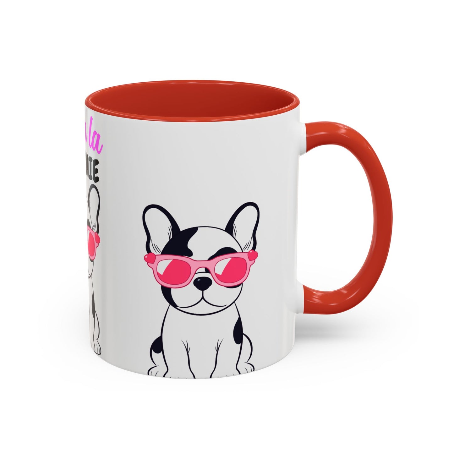 Cute French Bulldog Coffee Mug | Ooh La La Frenchie Cup, Pet Lover Gift, Dog Mom Mug, Animal Lover Present, Funny Coffee Cup