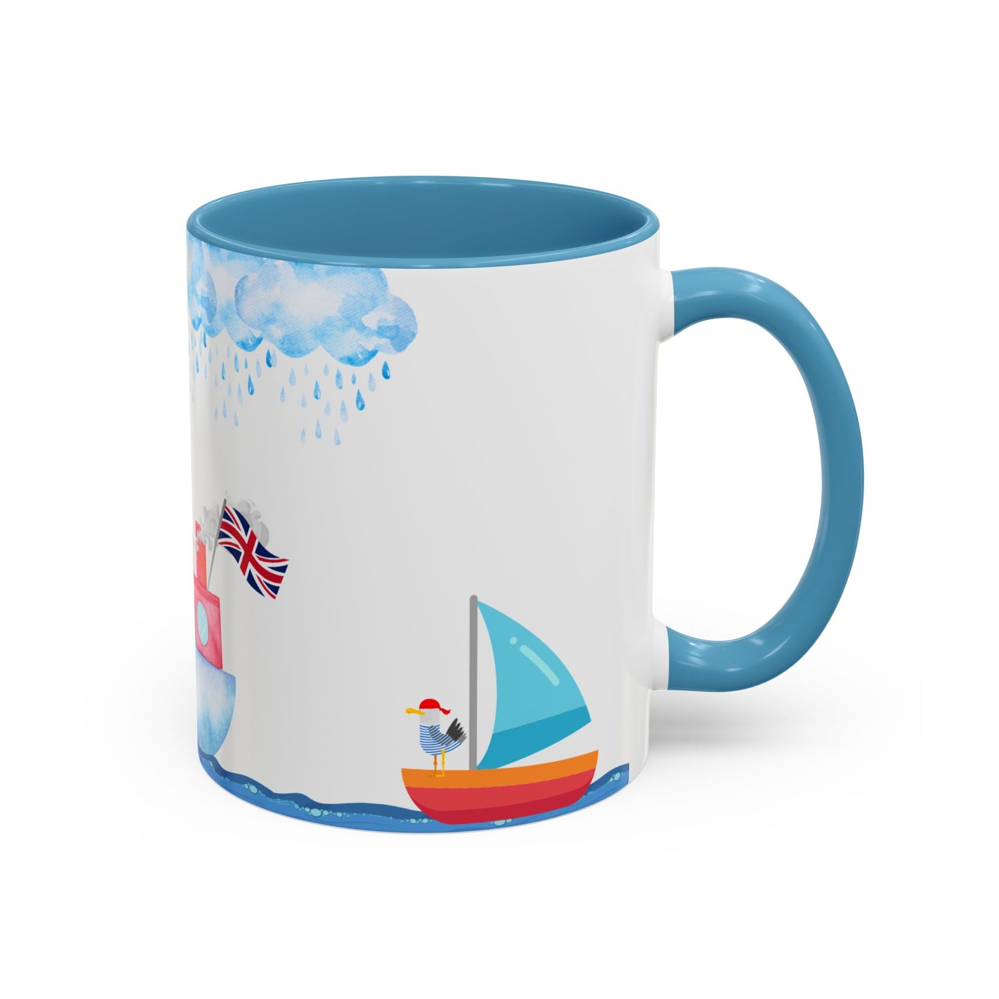 Charming Nautical Coffee Mug - Perfect Gift for Sailors, Coastal Lovers, Birthdays, Ocean Theme, Beach House Decor