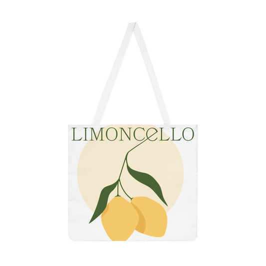 Limoncello Shoulder Tote Bag - Stylish Eco-Friendly Carryall