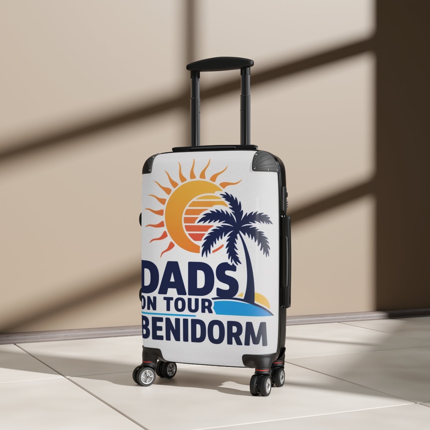 Dads on Tour Suitcase - Stylish Travel Luggage for Family Vacations