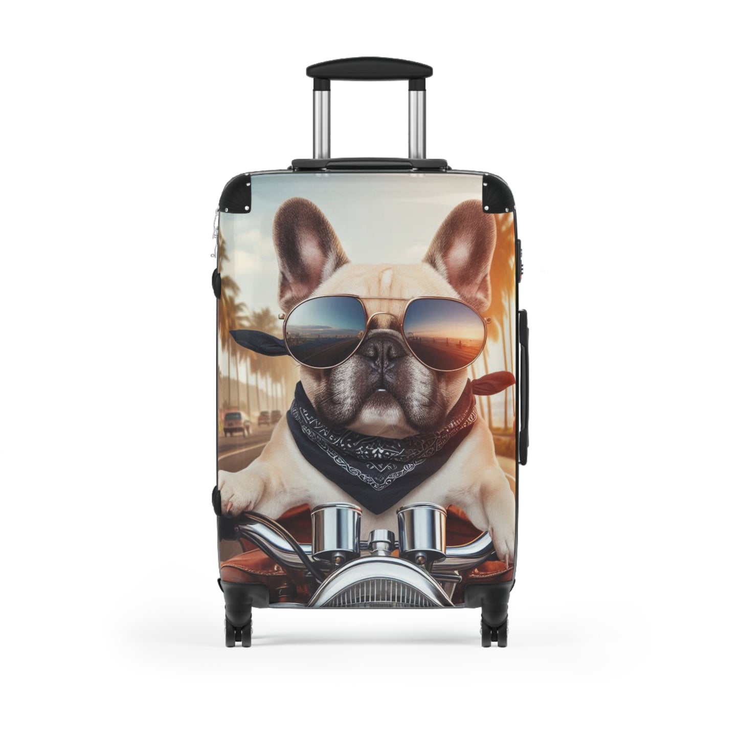 Cool Dog Travel Suitcase - Stylish Pet Lover Luggage