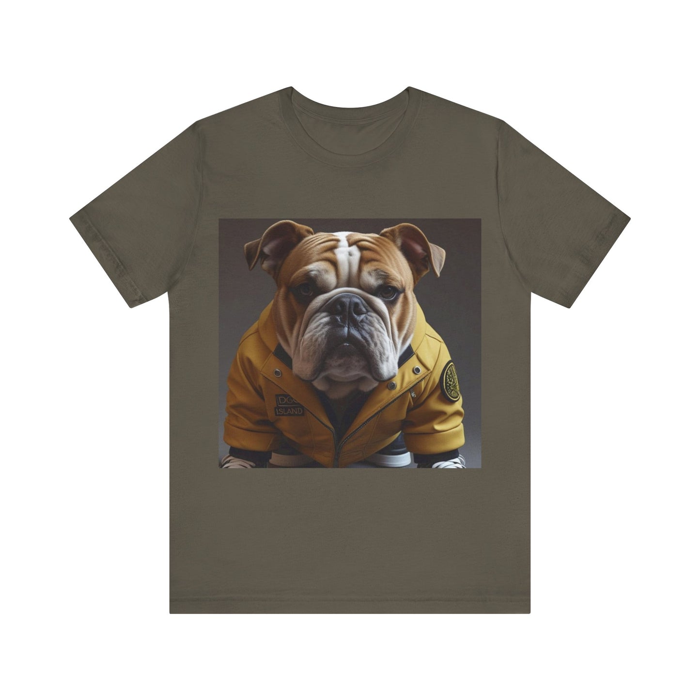 Stylish Bulldog Tee, Trendy Dog Lover Shirt, Cute Pet Apparel, Gift for Dog Owners, Unisex Graphic Tee, Animal Lover Clothing