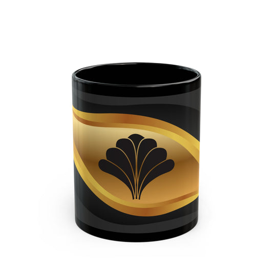 Elegant Black Mug - Stylish Coffee Cup, Unique Gift for Coffee Lovers, Home Decor, Birthday, Wedding, Anniversary